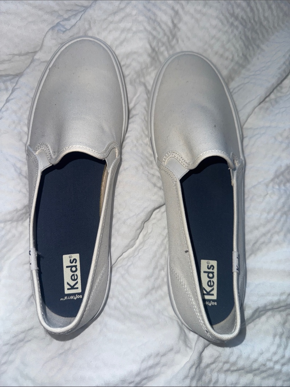 Keds Women's Slip-On Mules in White